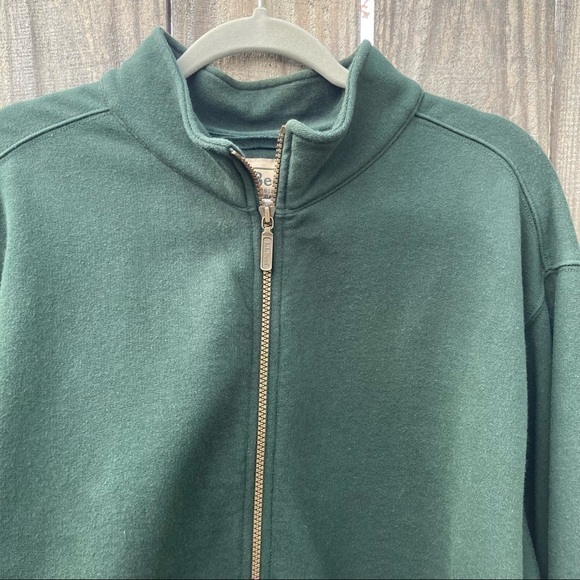 L.L. Bean Other - L.L.Bean Full zip up Sweatshirt Hunter Green Men’s Large \ Tall